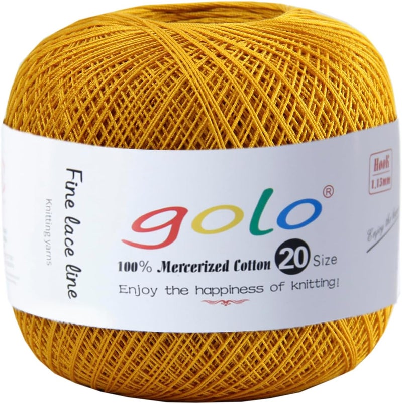 Golo Crochet Thread Size 20 Yarn for Hand Knitting Tatting Yarn 603 - Image 1